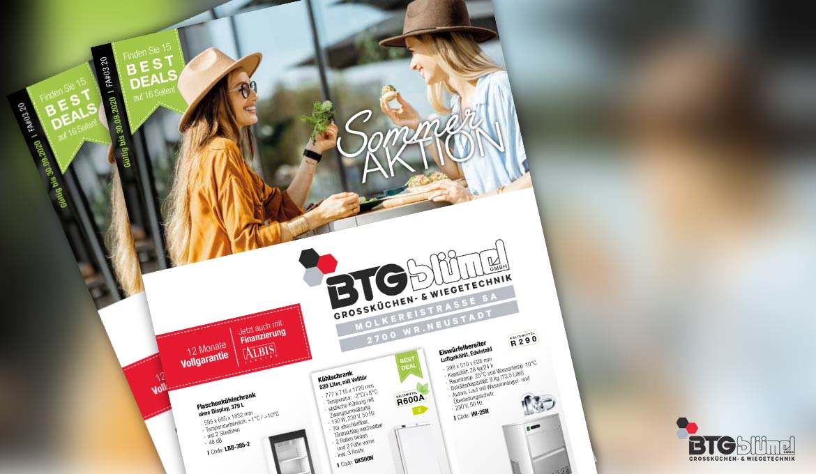 BTG Blümel - Sommeraktion 2020